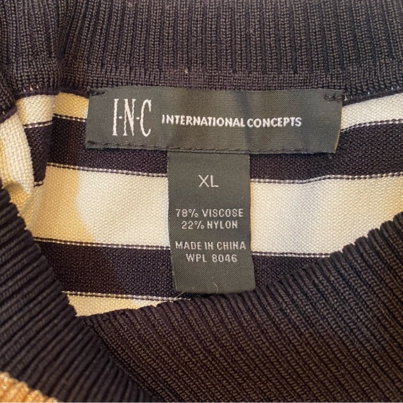 International Concepts Mock Turtle Neck Sleeveless Sweater Top - Picture 16 of 16